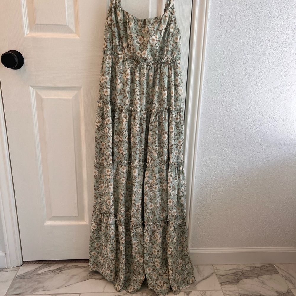 Long Floral Dress
